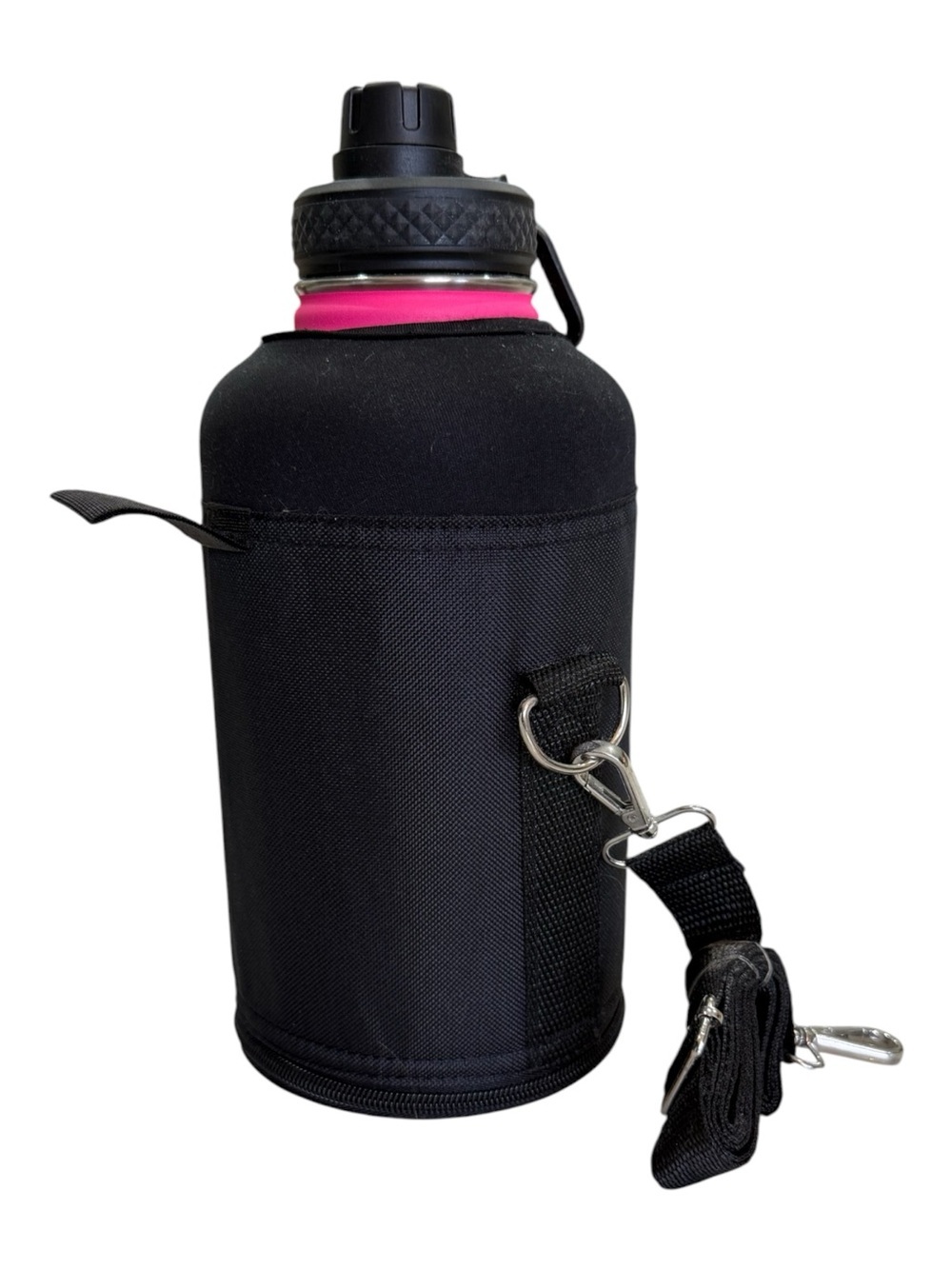 NWOT Trebo 64 Oz Water Bottle With Neoprene Sleeve Sling Holder
